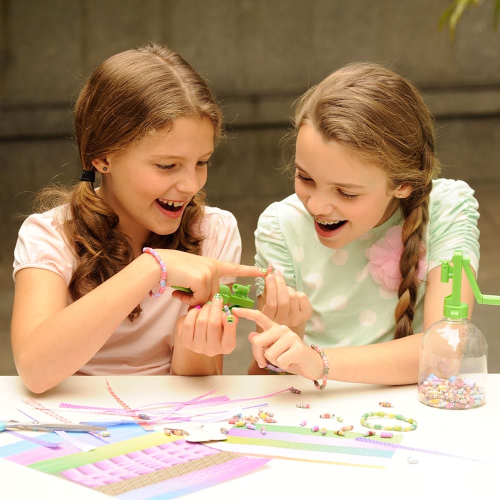 4M Arte / Manualidades Kit Creatividad Verde Mostacillas de Papel Reciclado - 4M 00-04588