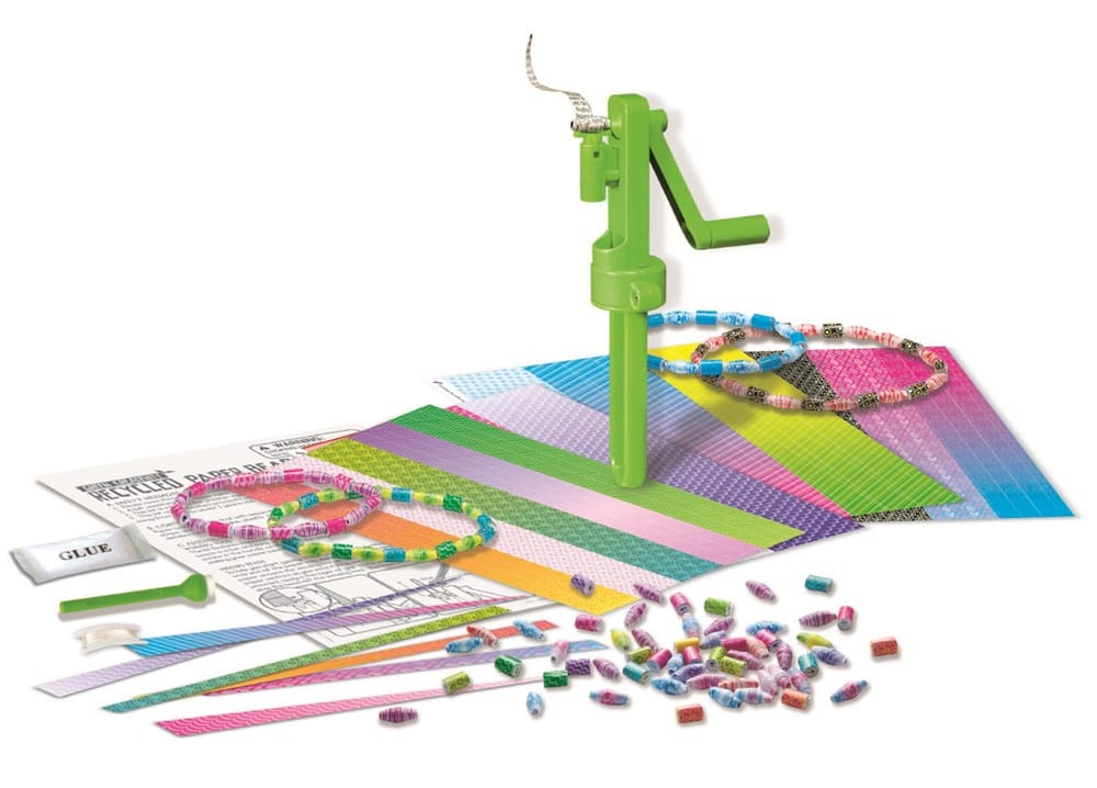 4M Arte / Manualidades Kit Creatividad Verde Mostacillas de Papel Reciclado - 4M 00-04588