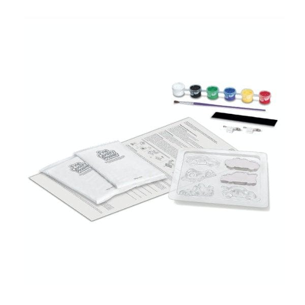 4M Arte / Manualidades Kit de manualidades Moldea Pinta Autos de Carrera - 4M 00-03544