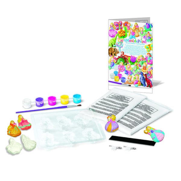 4M Arte / Manualidades Kit de manualidades Moldea Pinta Princesas - 4M 00-03528