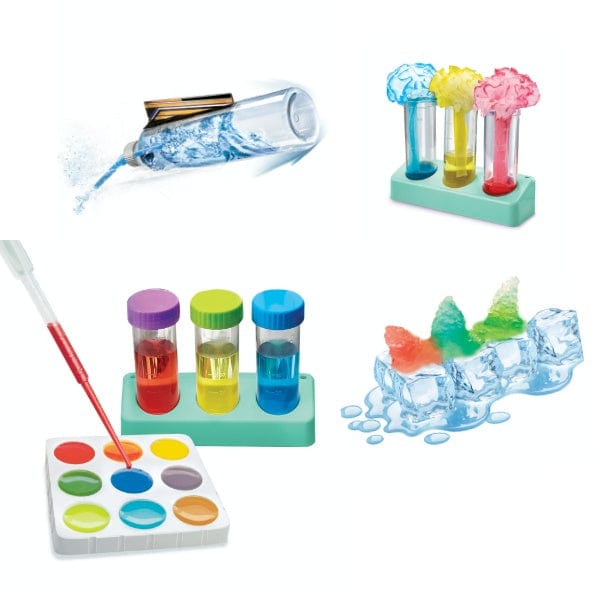 4M Juegos de Ciencia Experimentos Burbujeantes de Colores - 4M 00-03491