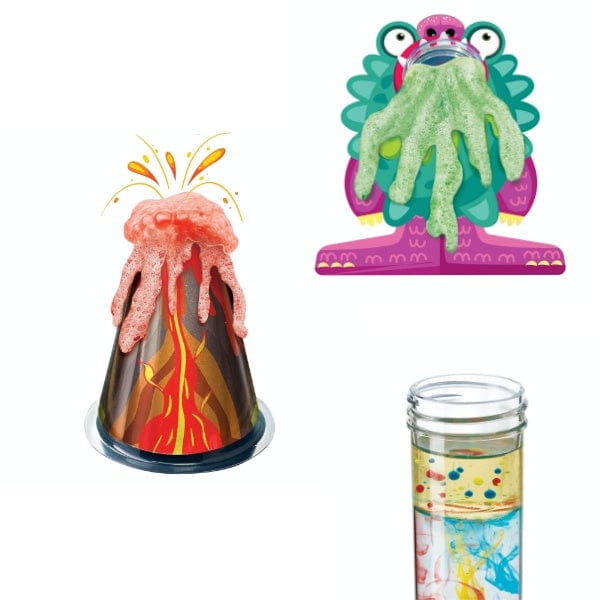 4M Juegos de Ciencia Experimentos Burbujeantes de Colores - 4M 00-03491