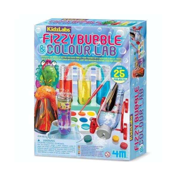 4M Juegos de Ciencia Experimentos Burbujeantes de Colores - 4M 00-03491