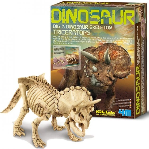4M Juegos de Ciencia Laboratorio de Ciencia Excava Triceratops 00-03228