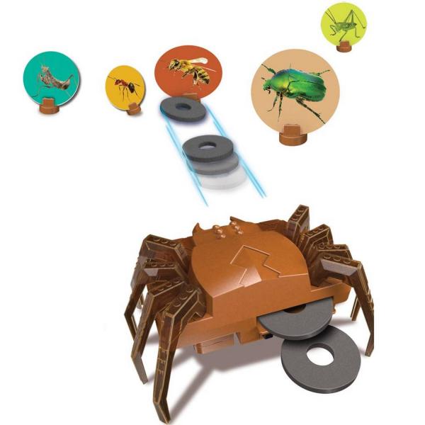 4M Juegos de Ciencia Robot Araña Lanza Discos - 4M 00-03464