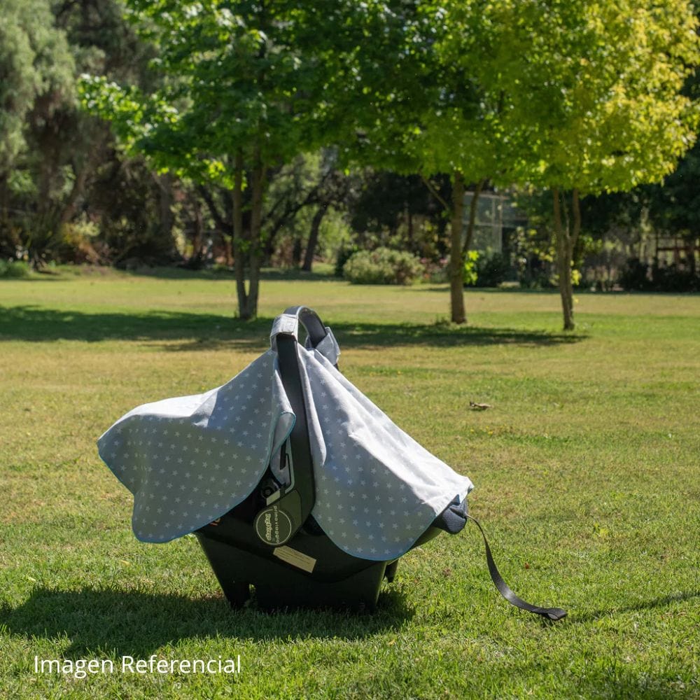 Algodones Accesorios Cubre huevo Uv Gris Estrellas / orilla celeste - Algodones 1613065949194