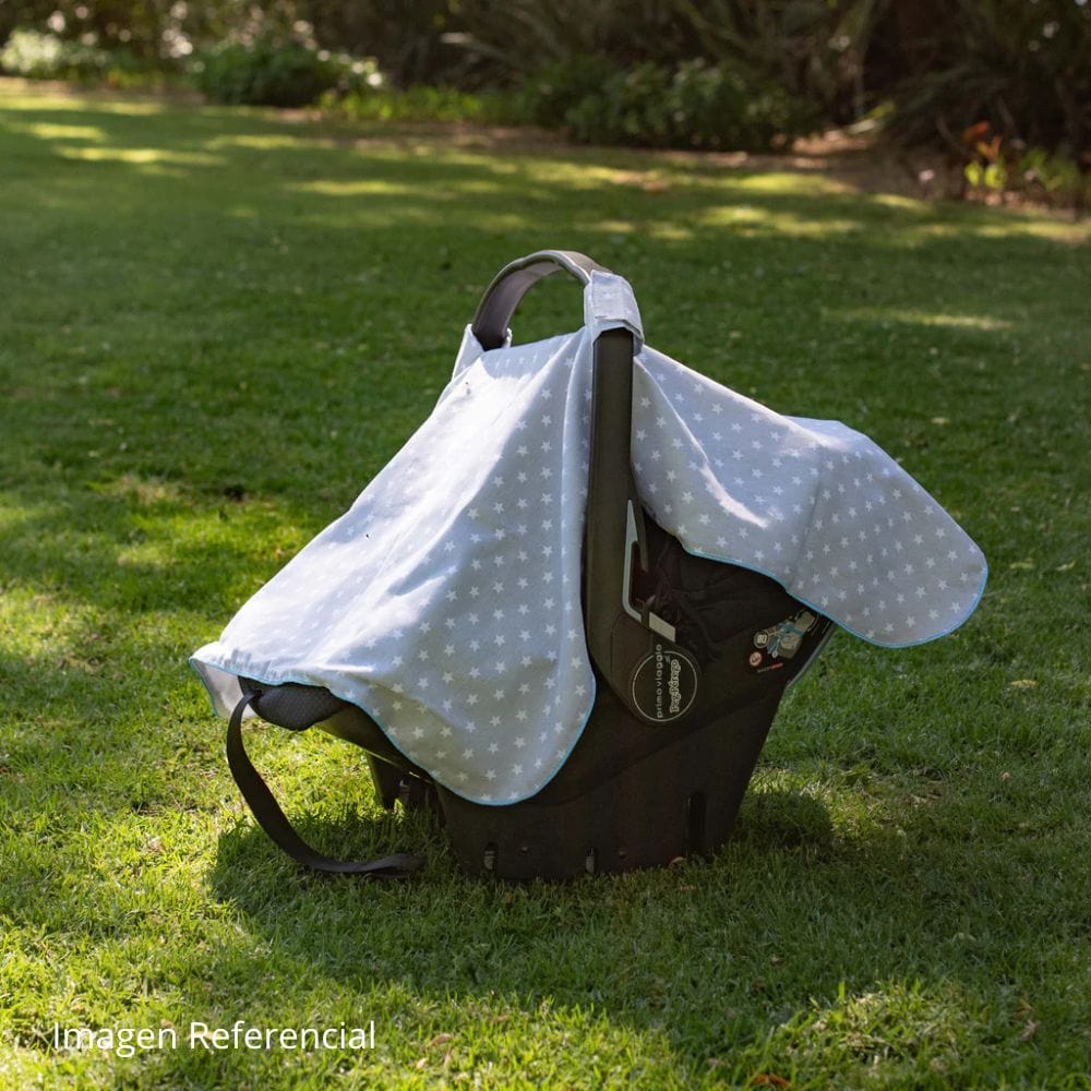 Algodones Accesorios Cubre huevo Uv Gris Estrellas / orilla celeste - Algodones 1613065949194