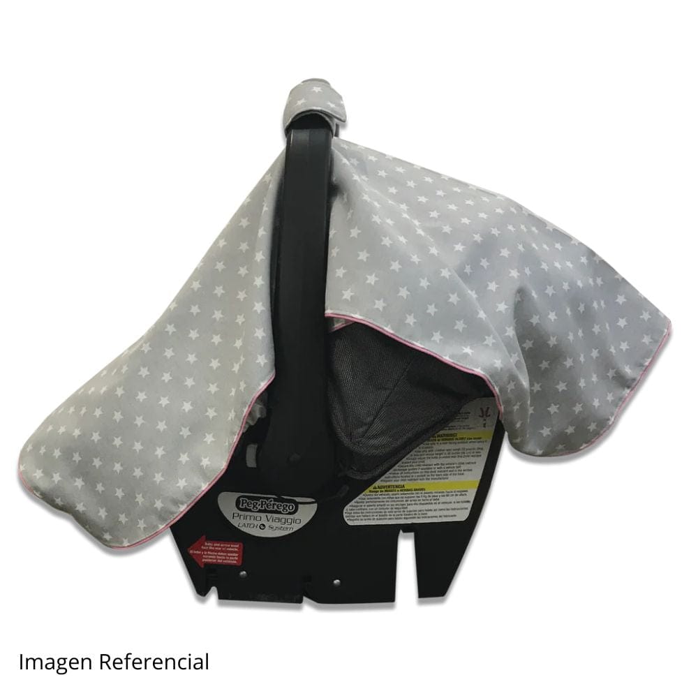 Algodones Accesorios Cubre huevo Uv Gris Estrellas / orilla rosada - Algodones 1613065938280
