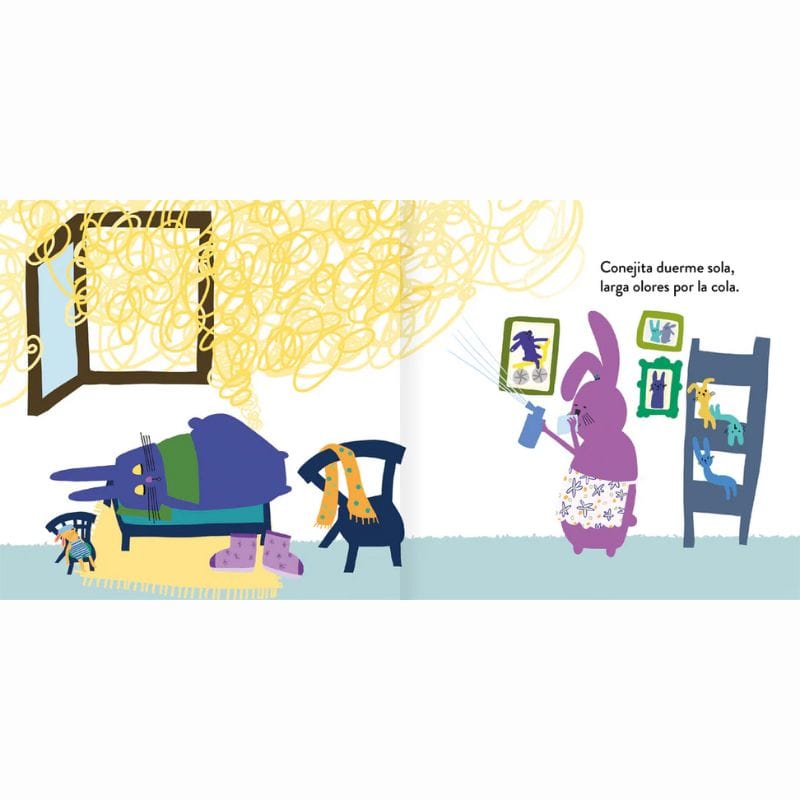 Amanuta Libros Libro A dormir, conejitos - Amanuta 978-956-3643-42-8