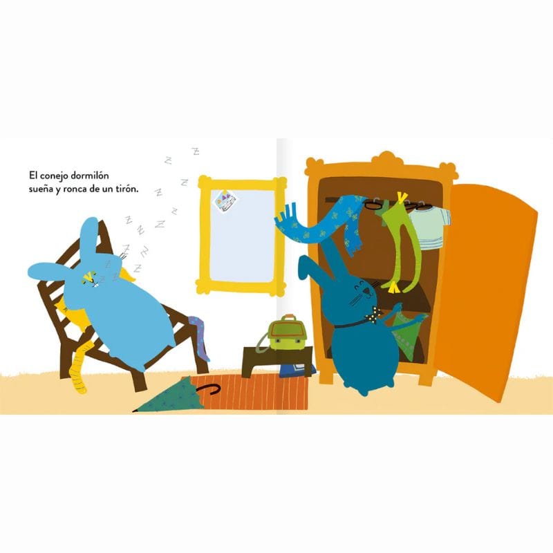 Amanuta Libros Libro A dormir, conejitos - Amanuta 978-956-3643-42-8