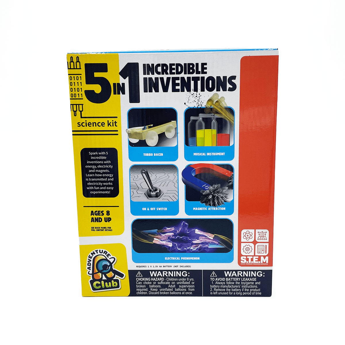 ANKER PLAY Juegos de Ciencia Kit de Ciencia 5 en 1 - Anker Play 650127