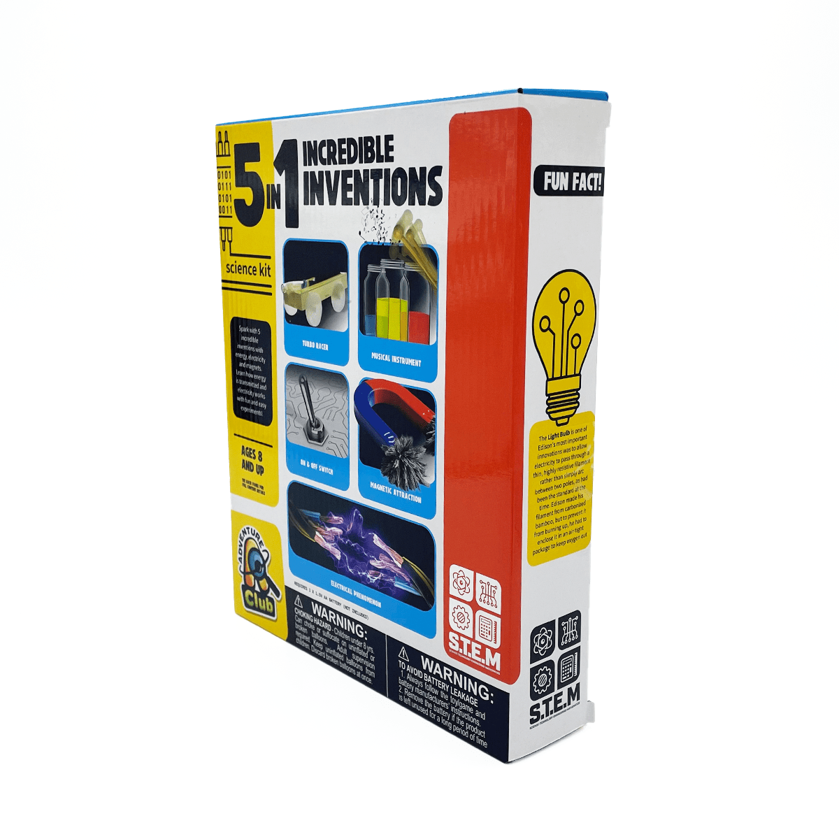 ANKER PLAY Juegos de Ciencia Kit de Ciencia 5 en 1 - Anker Play 650127