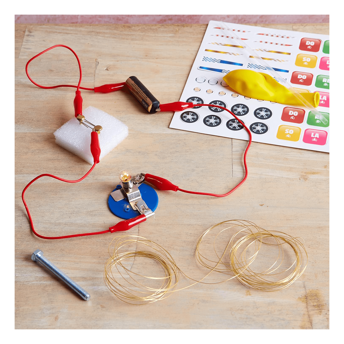 ANKER PLAY Juegos de Ciencia Kit de Ciencia 5 en 1 - Anker Play 650127