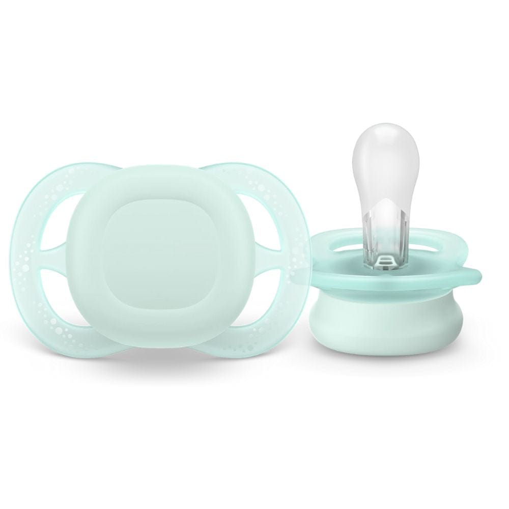 Avent Chupete Chupete X2 Anatómico 0 a 2 meses Ultra start Verde / Azul - Avent SCF075/02