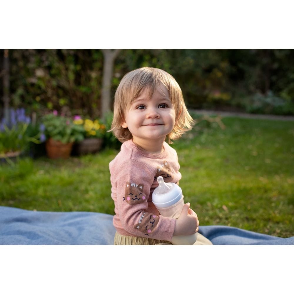 Avent Mamadera Mamadera Natural Response 3.0 Flujo rápido 330 ml traslucida - Avent SCY906/01