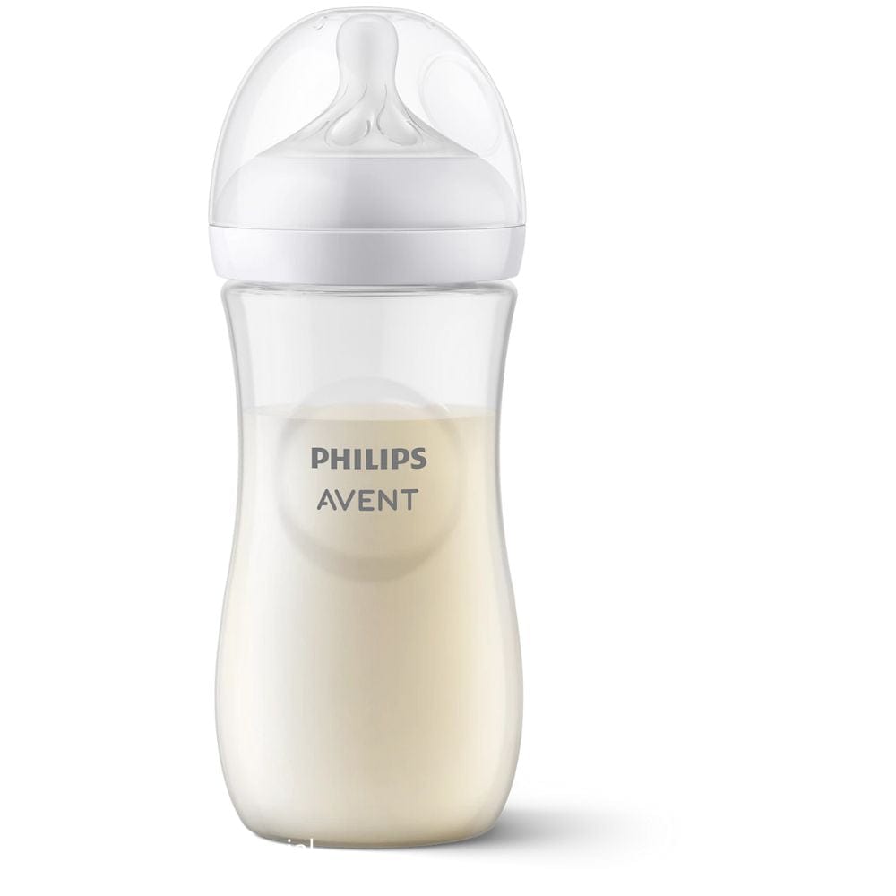 Avent Mamadera Mamadera Natural Response 3.0 Flujo rápido 330 ml traslucida - Avent SCY906/01