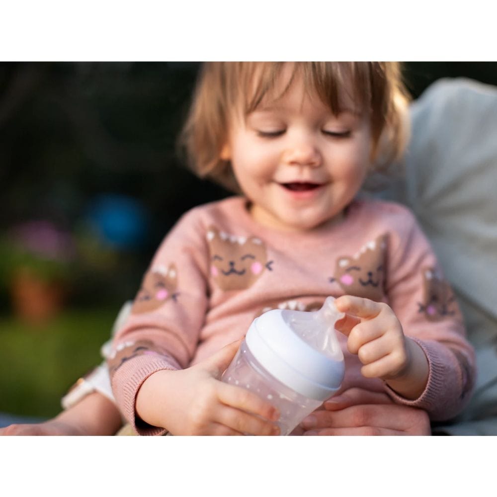 Avent Mamadera Mamadera Natural Response 3.0 Flujo rápido 330 ml traslucida - Avent SCY906/01