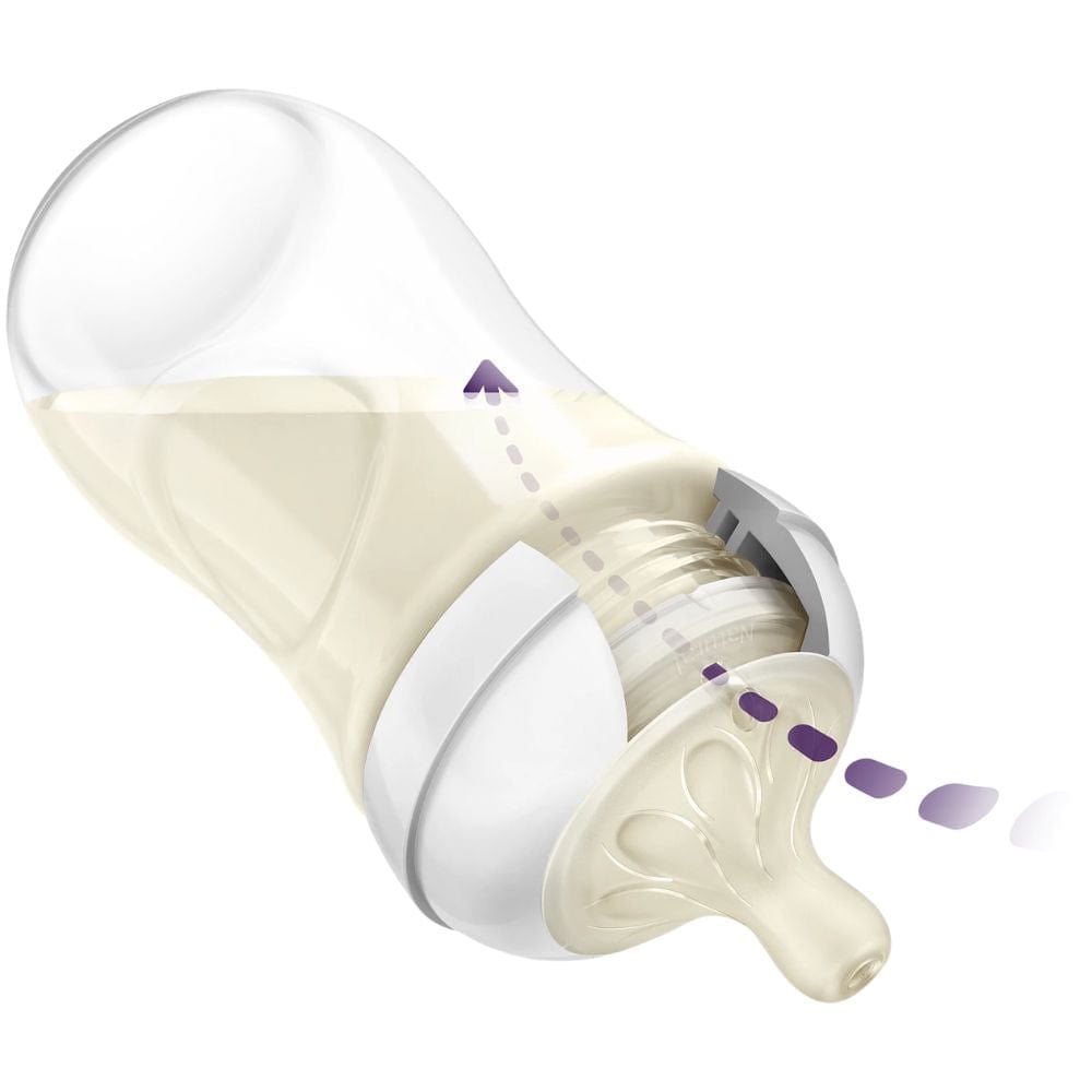 Avent Mamadera Mamadera X2 natural Response 3.0 Flujo medio 260 ml traslucida - Avent SCY903/02