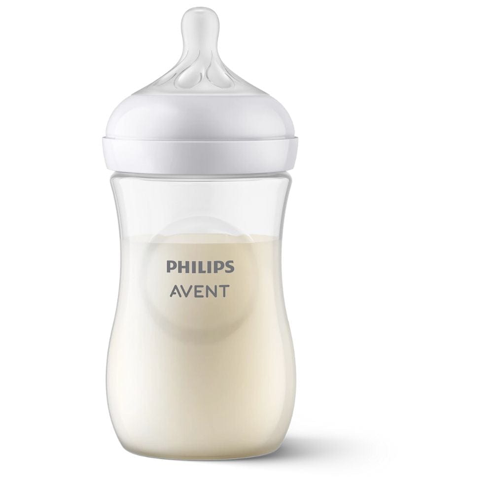 Avent Mamadera Mamadera X2 natural Response 3.0 Flujo medio 260 ml traslucida - Avent SCY903/02