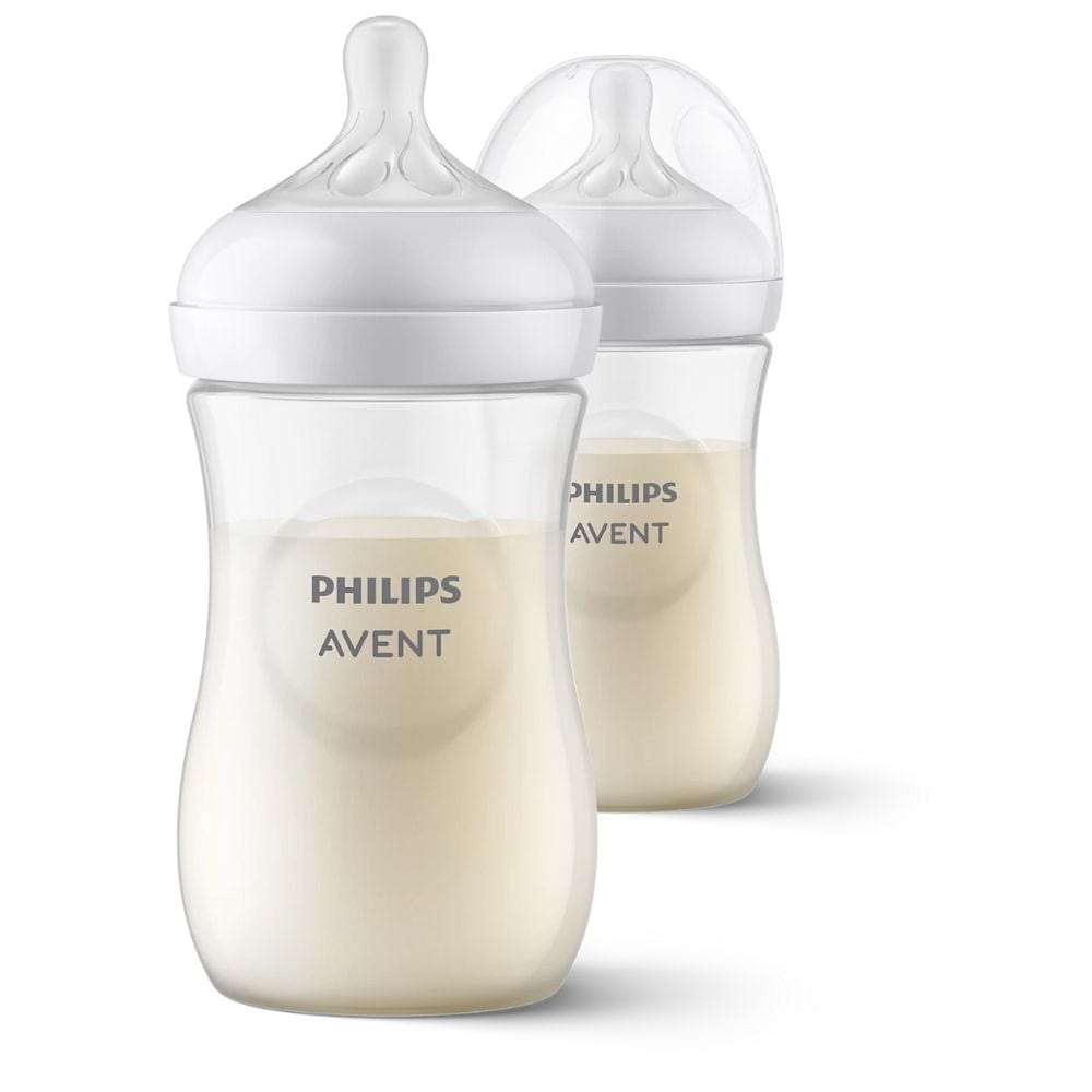 Avent Mamadera Mamadera X2 natural Response 3.0 Flujo medio 260 ml traslucida - Avent SCY903/02