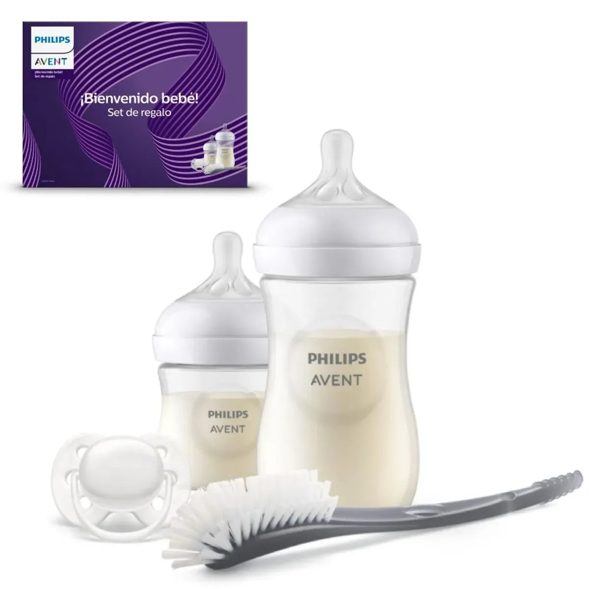 Avent Mamadera Set de Regalo de Bienvenida Natural Response - Philips Avent SCD838/09