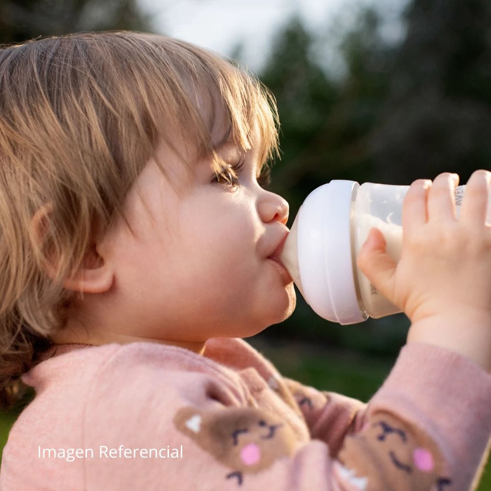 Avent Mamadera Tetina Natural Reponse 3.0 flujo espeso 6m - Avent SCY966/02