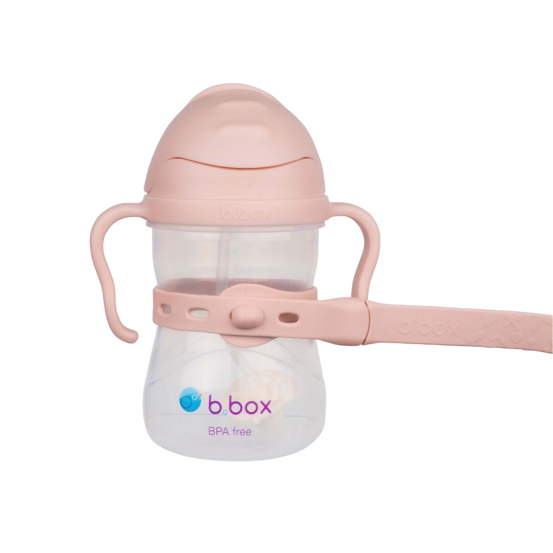B.BOX Accesorios Correa ajustable para vasos y mamaderas Connect A Cup Blush - B.box. BBX200911