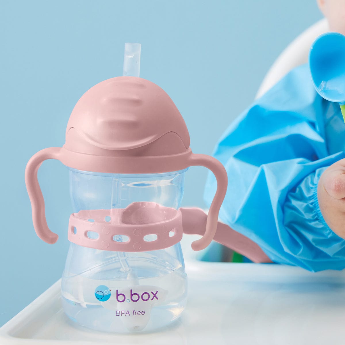 B.BOX Accesorios Correa ajustable para vasos y mamaderas Connect A Cup Blush - B.box. BBX200911