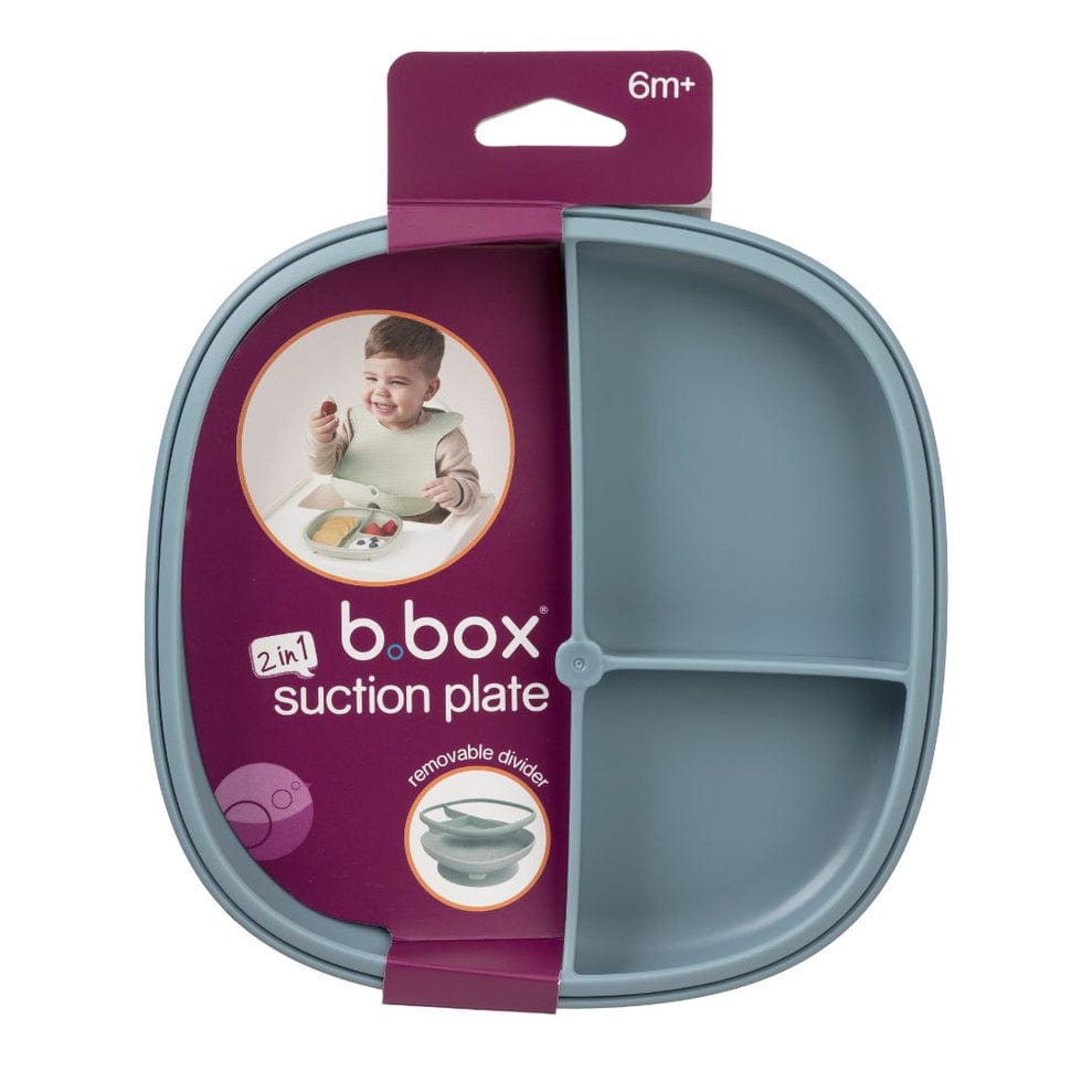 B.BOX Alimentación Plato con ventosa 2 en 1 Ocean - B.box BBX101508