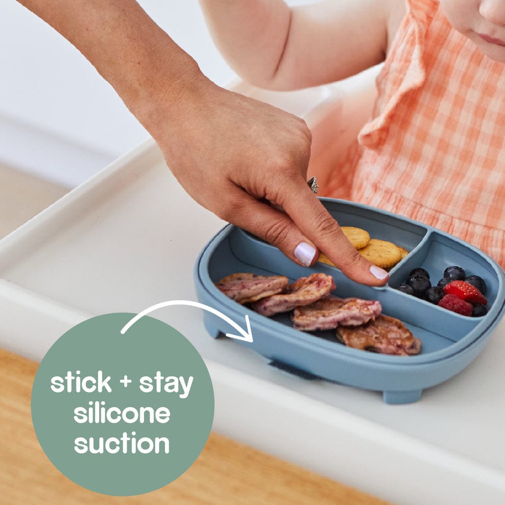 B.BOX Alimentación Plato con ventosa 2 en 1 Ocean - B.box BBX101508