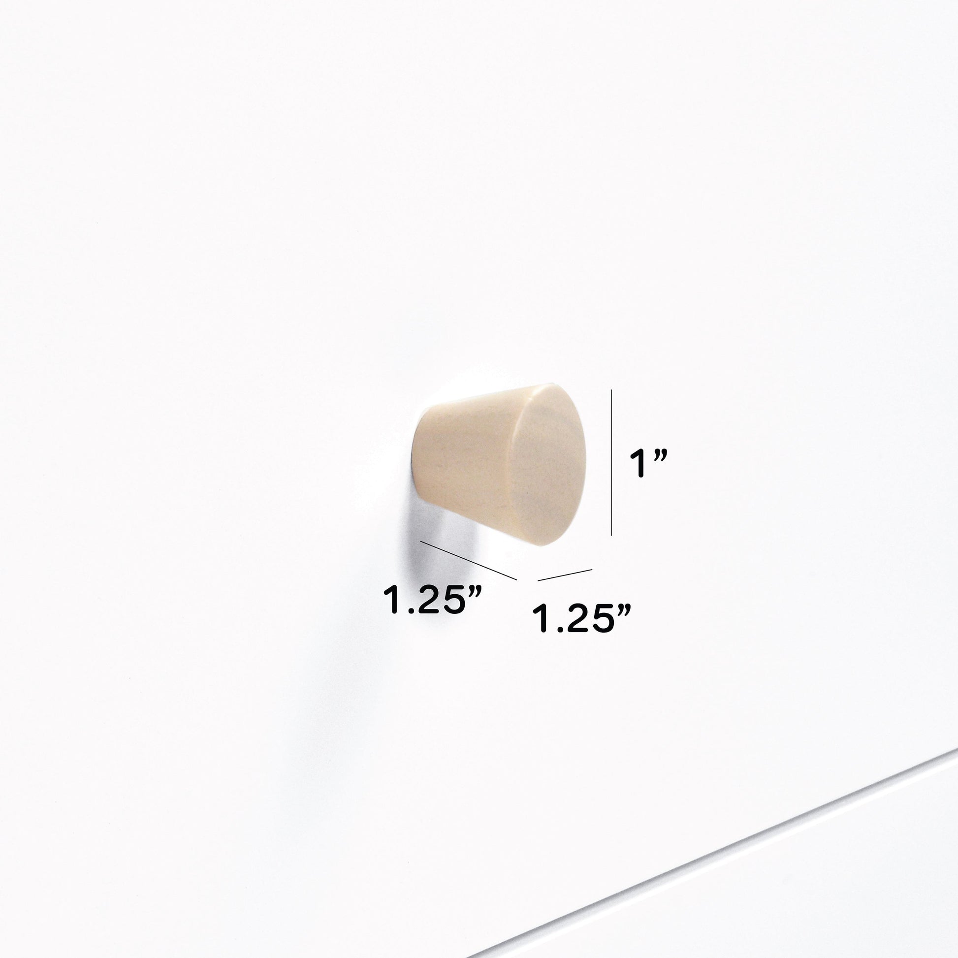 Babyletto mudadores Cambio de color de perillas de la comoda Gelato de Babyletto Gris M12971G