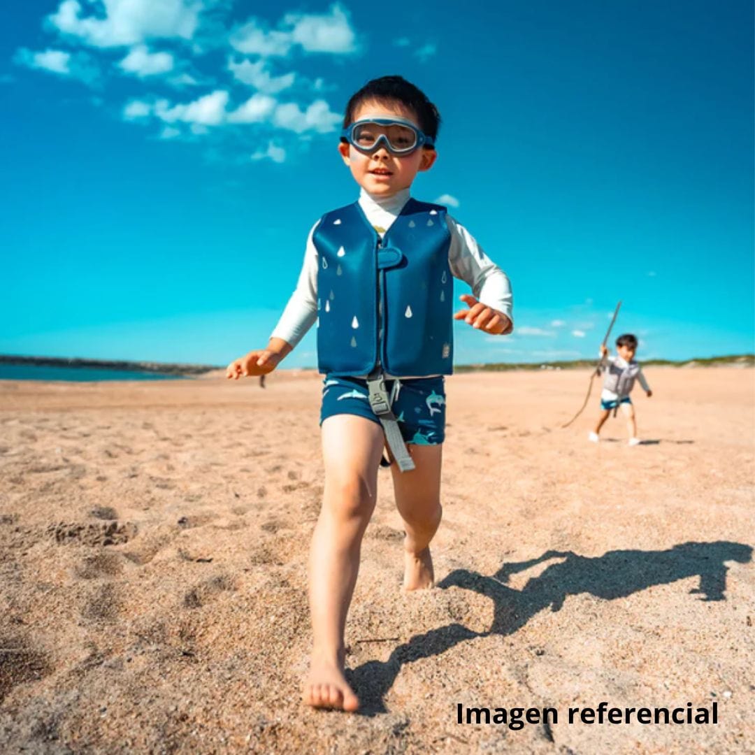 BBluv Flotadores Chaleco de Natación Näj Azul Marino Talla M (3-6 años) B0166-N-M