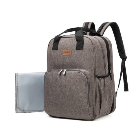 Bebesit Mochila Maternal Mochila Maternal 3 En 1 Pañalera Cuna y Mudador Portátil Gris - Bebesit BB0300KM034G
