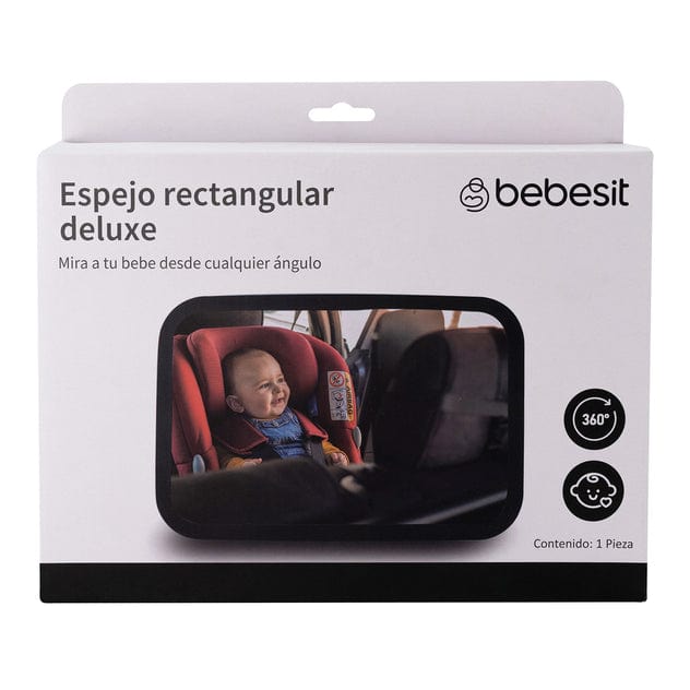 Bebesit Otros accesorios de seguridad Espejo Auto Ajustable Deluxe 360° para silla bebé- Bebesit BB00OKT001