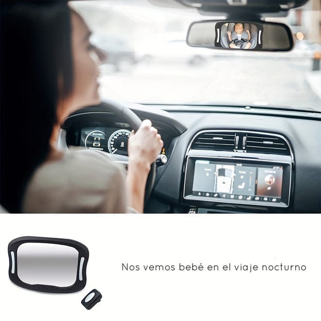 Bebesit Otros accesorios de seguridad Espejo Auto LED 519 - Bebesit BB00OKT519