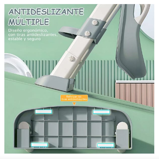 Bebesit Pelelas y Adaptadores Asiento reductor / Pelela con escalera para baño - Bebesit BB00OKB005