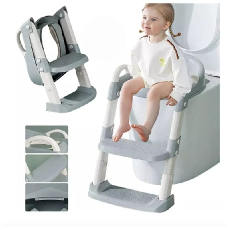 Bebesit Pelelas y Adaptadores Asiento reductor Pelela con escalera para baño - Bebesit BB00OKB005