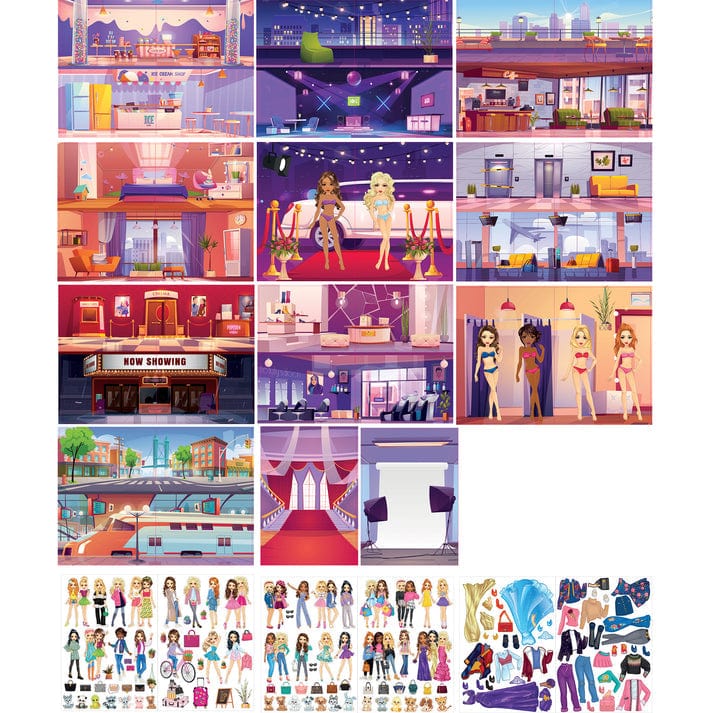 Besties Sticker Libro de Sticker Dress Me Up - Besties BE140001