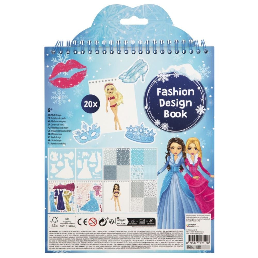 Besties Sticker Libro de Sticker Fashion Design - Besties BE141004