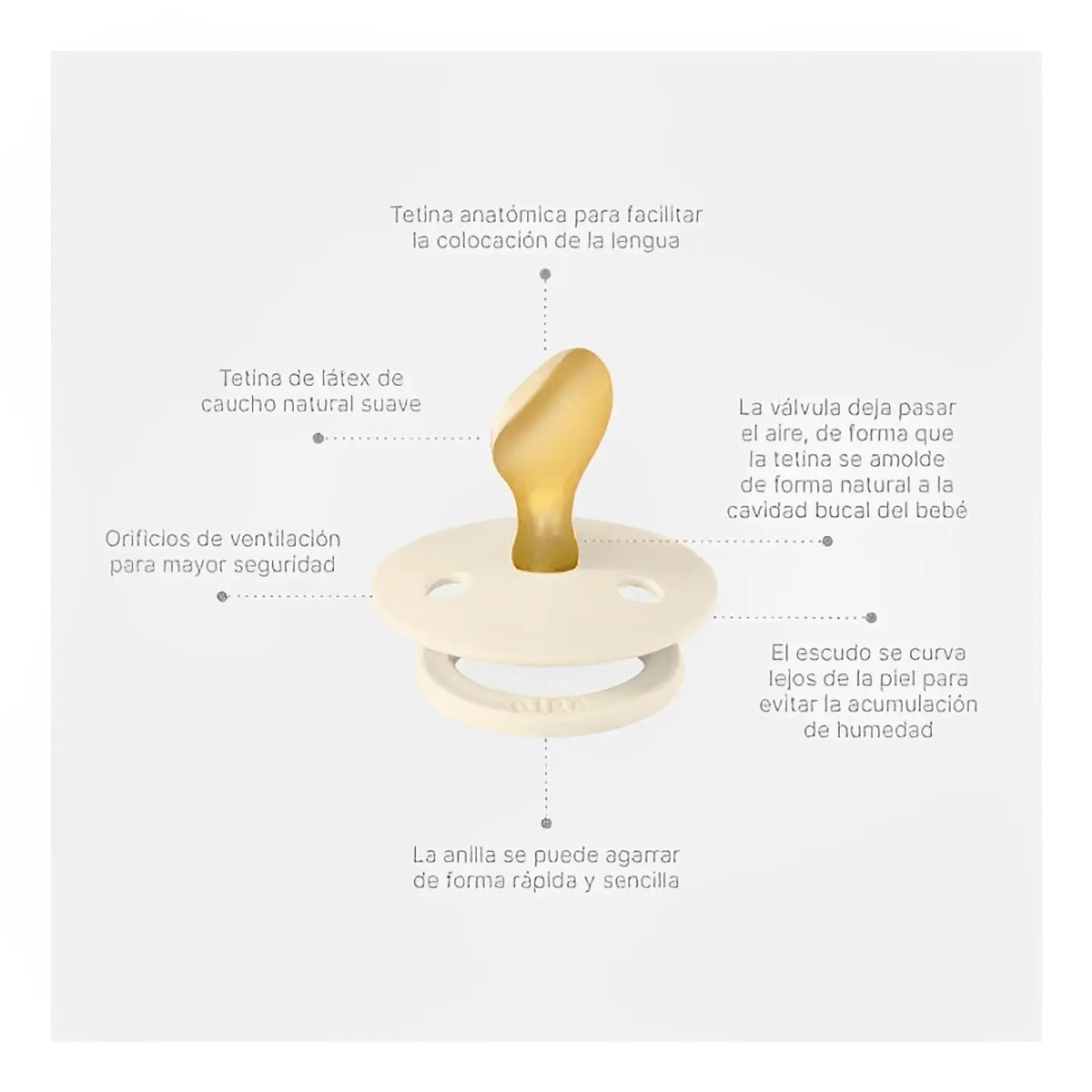 Bibs Chupete Chupete Anatómico X2 Talla 2 Sage / Cloud Night - Bibs 2211426