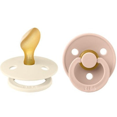 Bibs Chupete Chupete Bibs anatomical x2 Talla 2 Ivory - blush