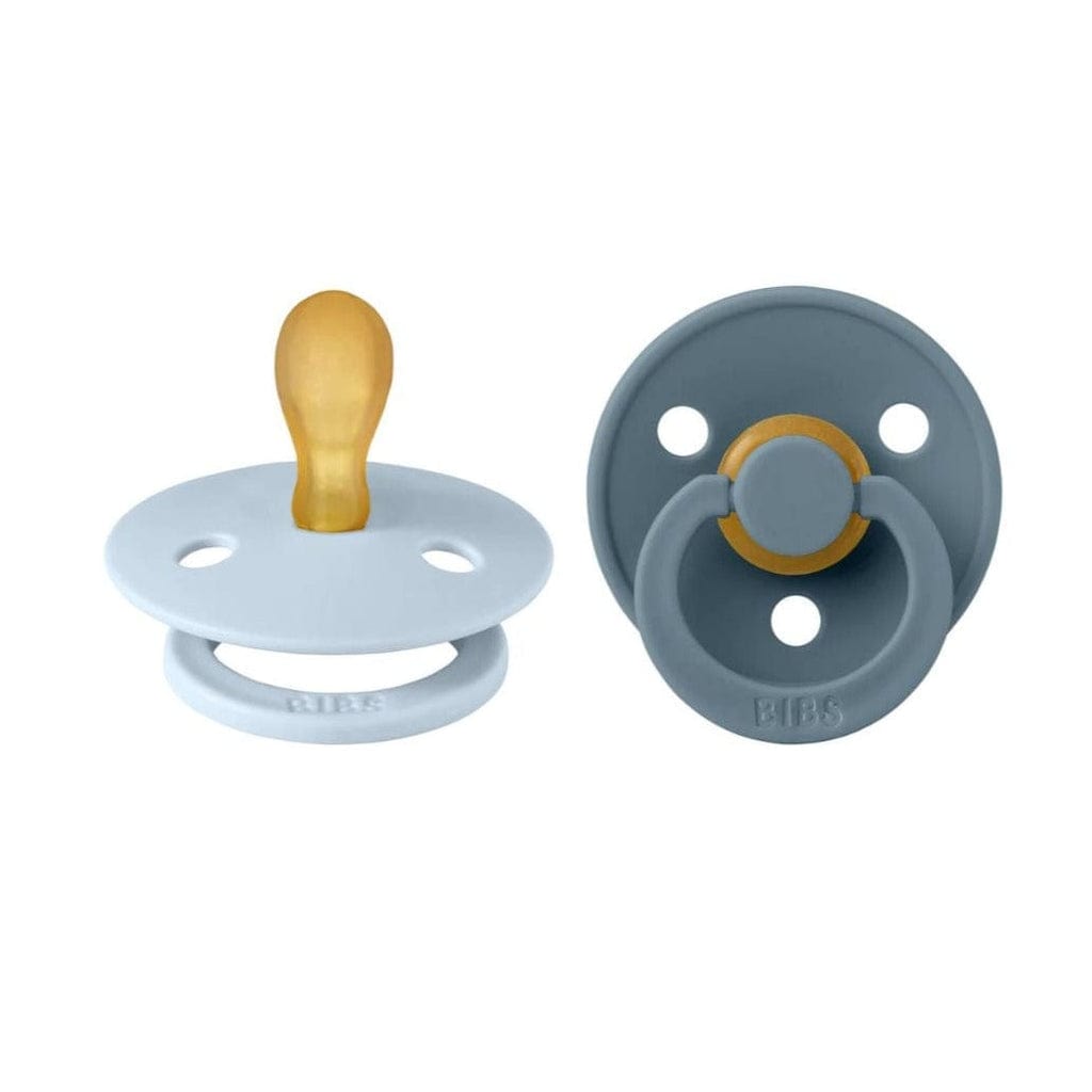 Bibs Chupete Chupete Bibs Simétrico X2 Talla 2 Iron-Baby Blue 2221424