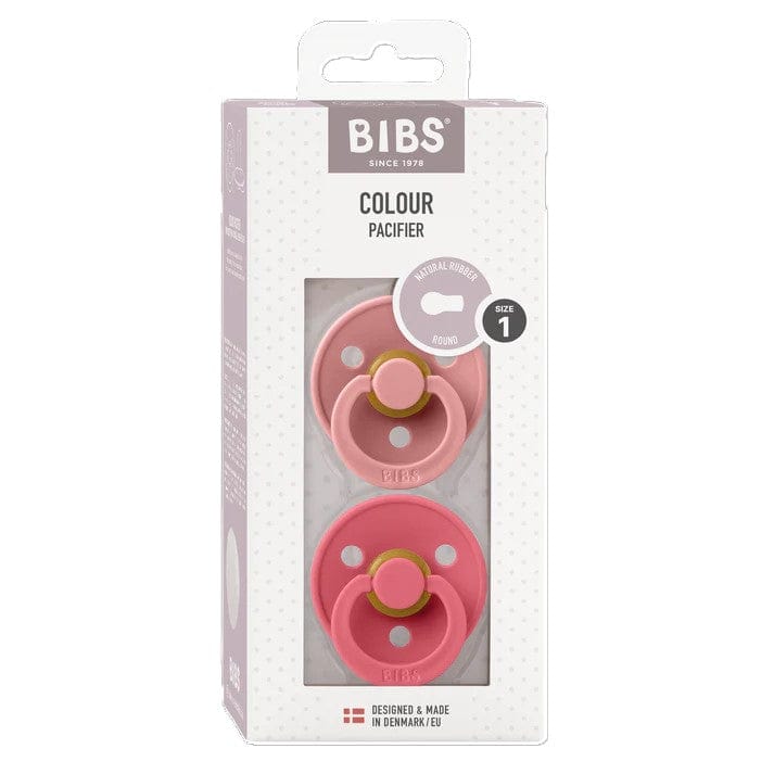 Bibs Chupete Chupete Colour x2 Talla 1 Dusty Pink / Coral - Bibs 110446