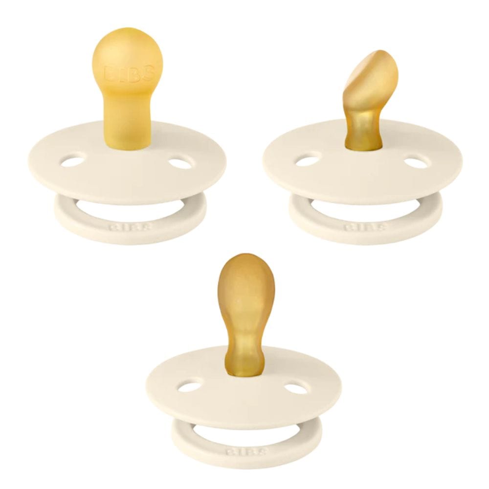 Bibs Chupete Chupete Colour X3 Talla 1 try-IT Ivory - Bibs 81340