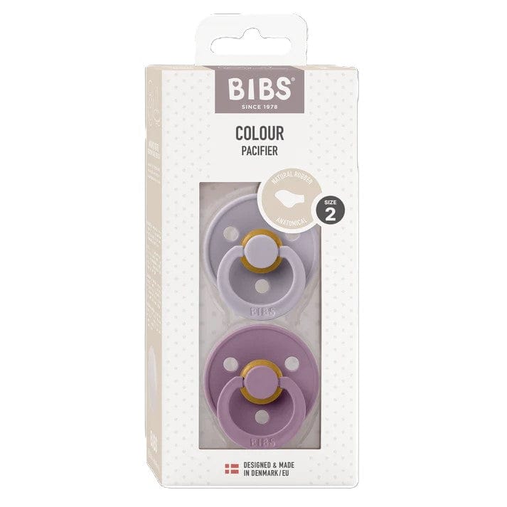 Bibs Chupete Chupete Redondo Colour x2 Talla 2 Fossil Grey / Mauve - Bibs 120405