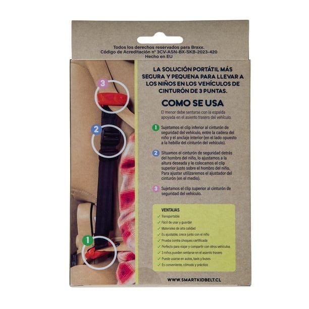 braxx Otros accesorios de seguridad Sistema de Retención Infantil Smart Kid Belt - Braxx SKB001