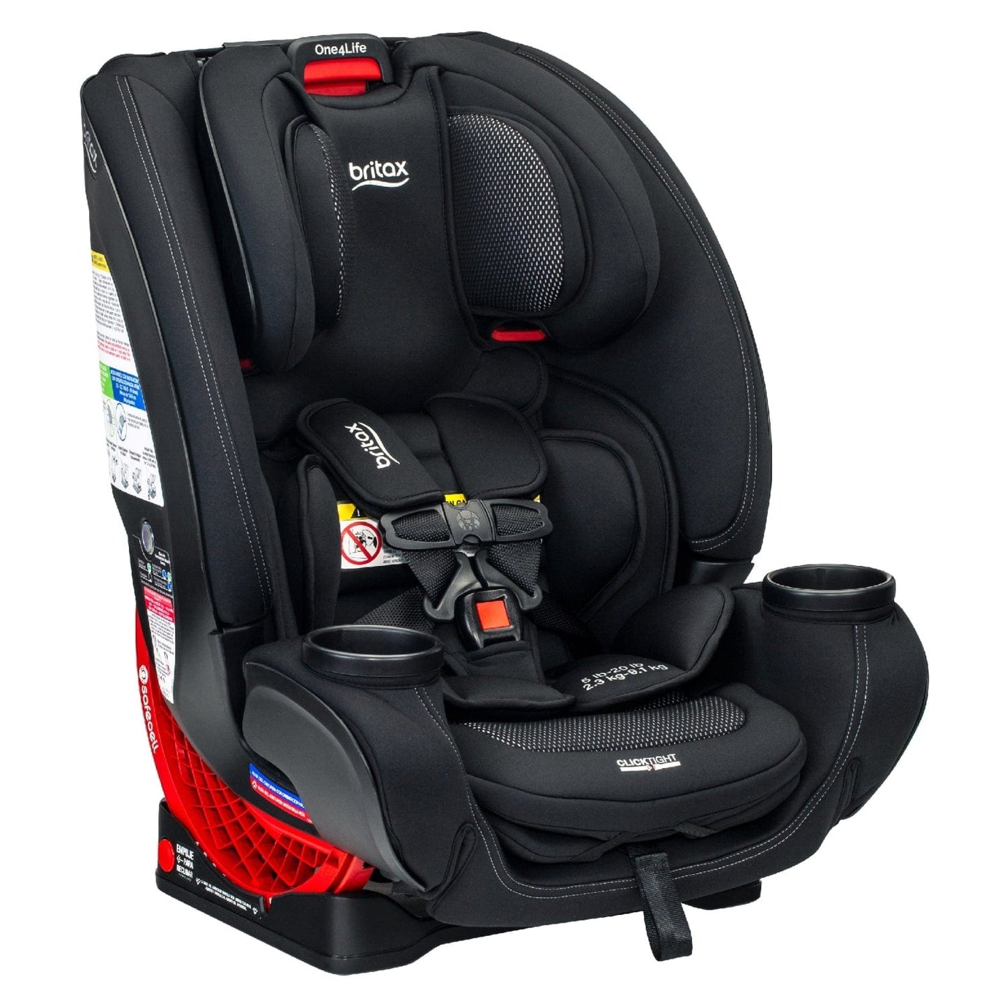 Britax Silla de auto convertible Silla de Auto Convertible One4life Cool Flow Carbon - Britax 016910C904F