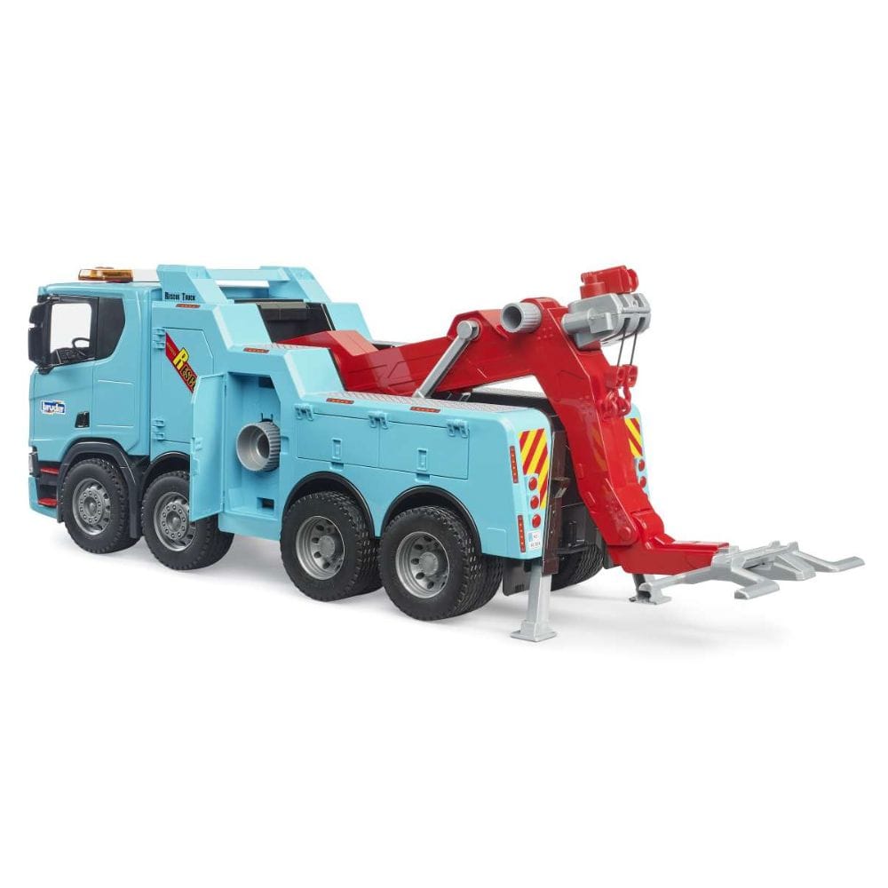 Bruder Camión Camión de Remolque Scania Super 560R 03553 Escala 1:16 con Módulo luz y Sonido - Bruder BRU03553