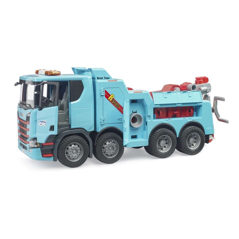Bruder Camión Camión de Remolque Scania Super 560R 03553 Escala 1:16 con Módulo luz y Sonido - Bruder BRU03553