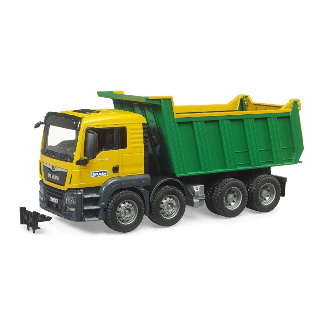 BRUDER Camión Camión MAN TGS Volquete 03766 Escala 1:16 -  BRUDER BRU03766